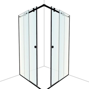Душевое ограждение угловое, раздивижная дверь