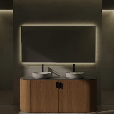 ⁠Напольная тумба из шпона