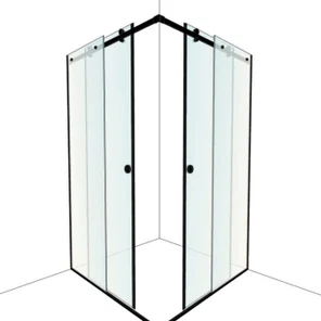 Душевое ограждение угловое, раздивижная дверь