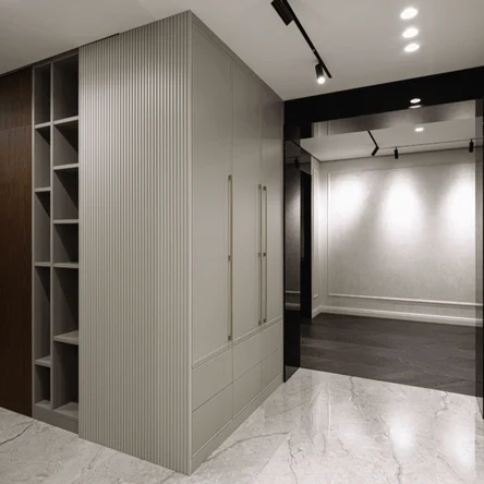 Шкаф в прихожую в шпоне.